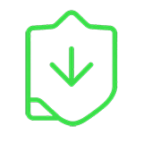 Quality guarantee service icon